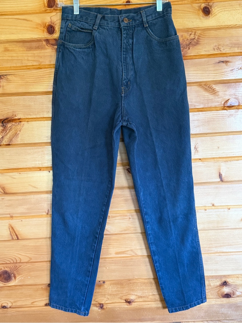 Vintage L.A. Gear Women's Straight Leg Jeans - Dark Blue